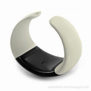 2012 Elegant Bluetooth Bracelets with Caller ID BW13, Supports Two-button Operating System